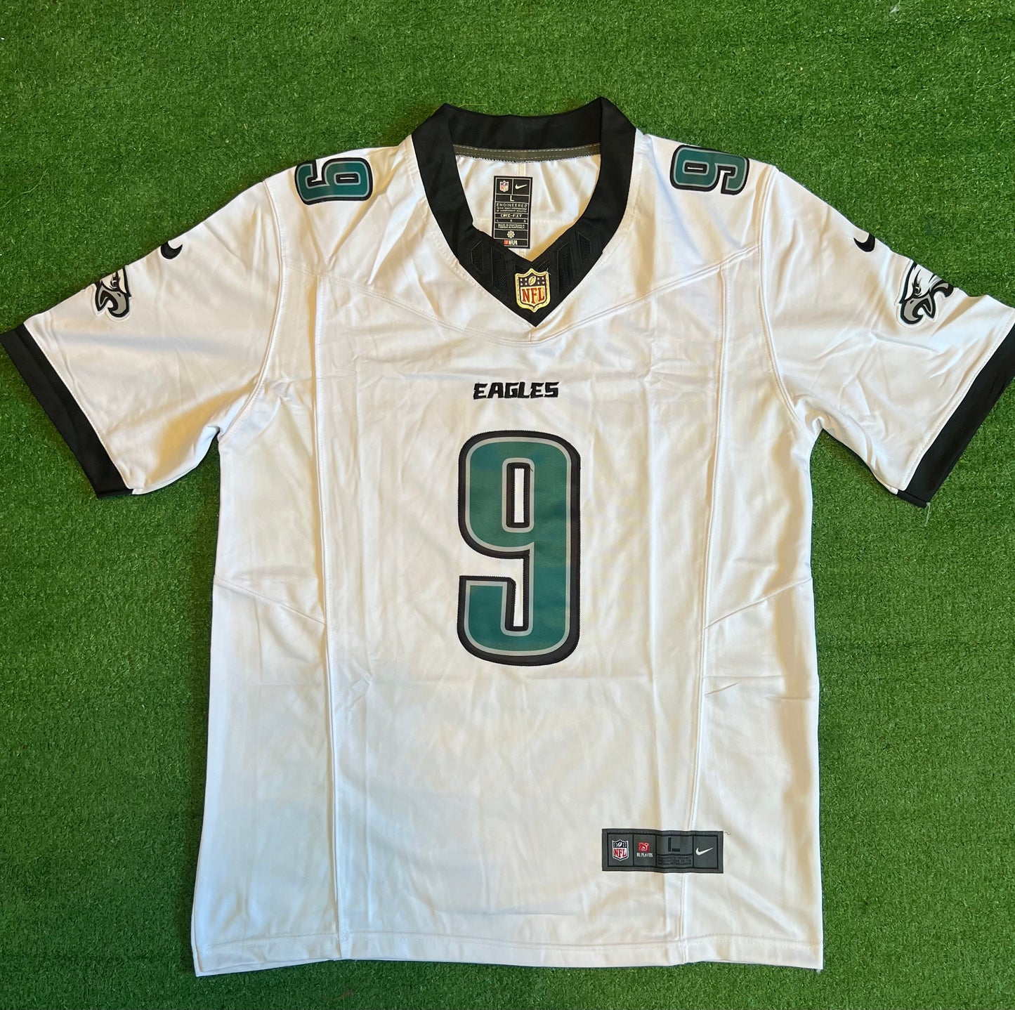 Philadelphia Eagles Makai Lemon White Jersey
