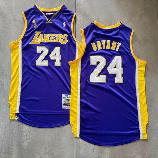 LOS ANGELES LAKERS KOBE BRYANT  PURPLE JERSEY