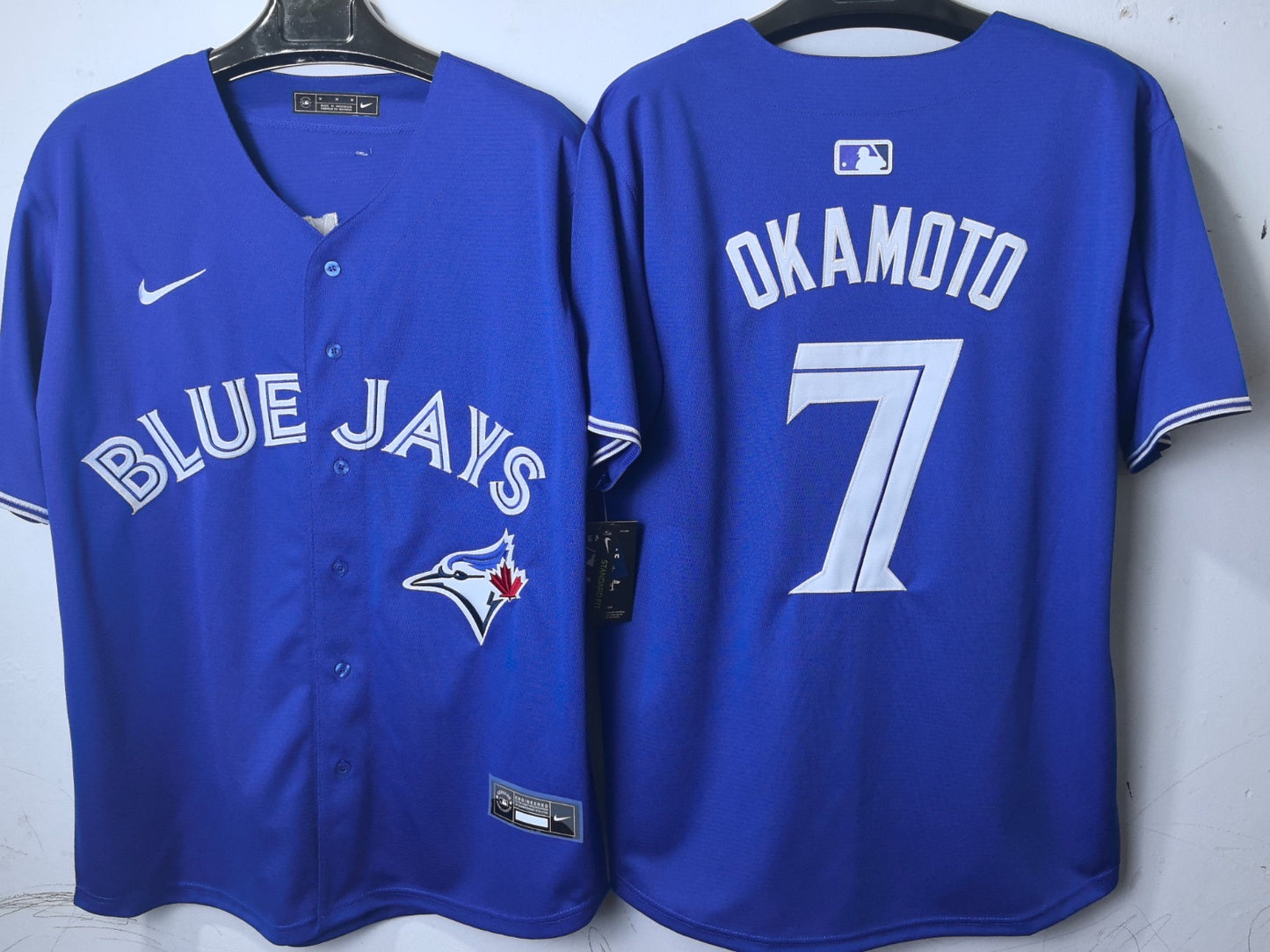 Toronto Blue Jays Kazuma Okamoto Blue Jersey