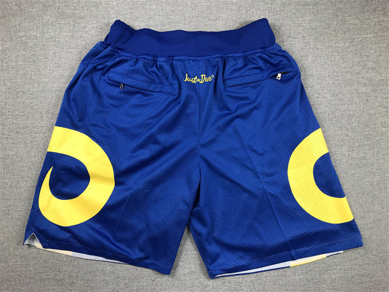 LOS ANGELES RAMS BLUE SHORTS