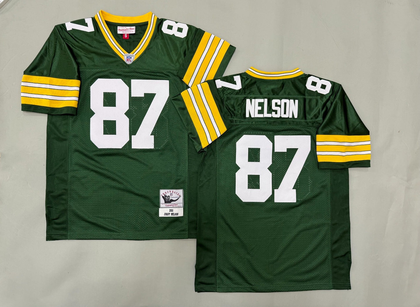 GREEN BAY PACKERS JORDY NELSON GREEN VINTAGE JERSEY