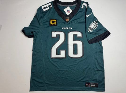 PHILADELPHIA EAGLES SAQUON BARKLEY GREEN JERSEY