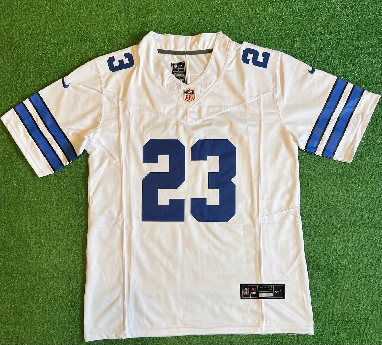 DALLAS COWBOYS JAYDON BLUE WHITE JERSEY