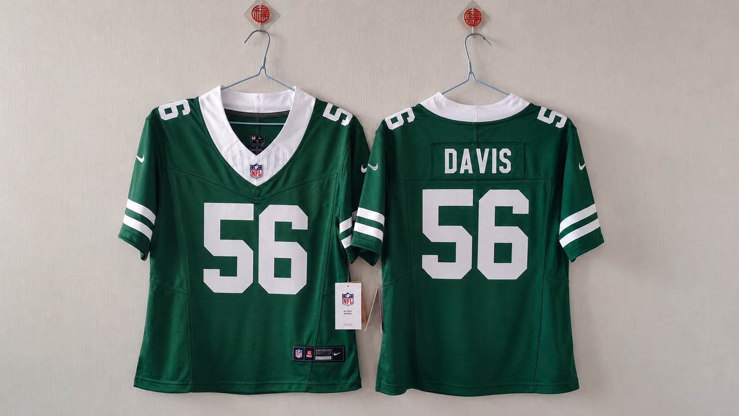NEW YORK JETS DEMARIO DAVIS GREEN JERSEY