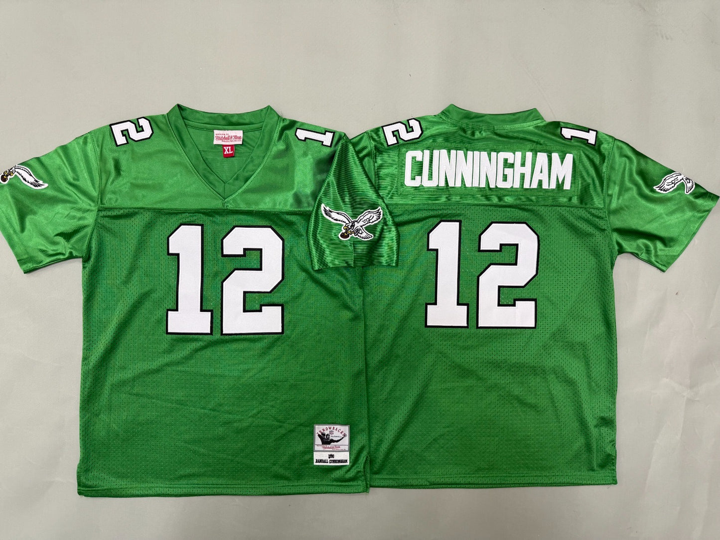 PHILIDELPHIA EAGLES RANDAL CUNNINGHAM VINTAGE GREEN JERSEY