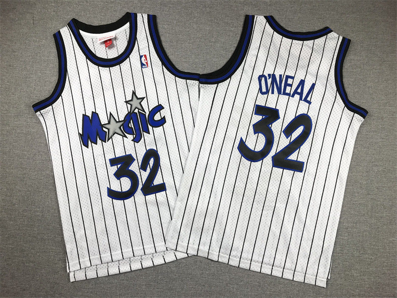 ORLANDO MAGIC SHAQUILLE O NEAL WHITE VINTAGE JERSEY
