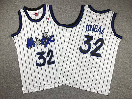 ORLANDO MAGIC SHAQUILLE O NEAL WHITE VINTAGE JERSEY