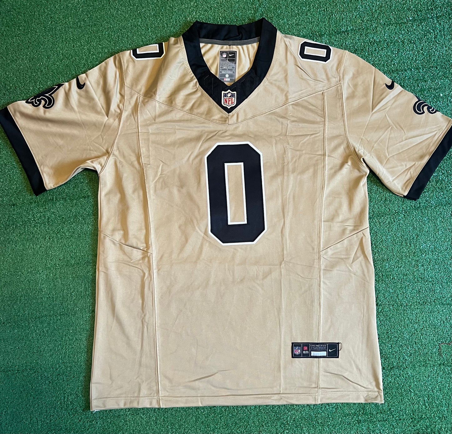 New Orleans Saints Jordyn Tyson Beige Jersey