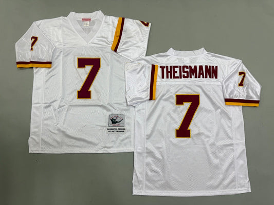 WASHINGTON REDSKINS JOE THEISMANN WHITE JERSEY