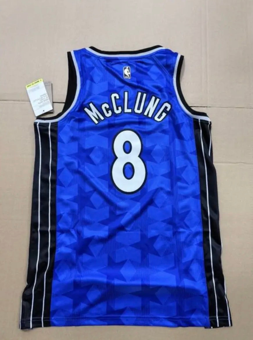 Orlando Magic Mac Mcclung blue jersey ￼