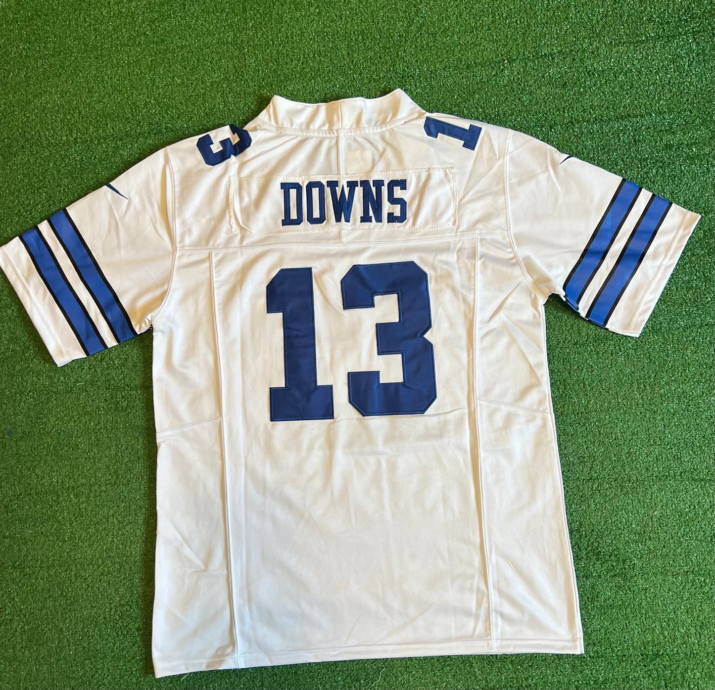 DALLAS COWBOYS CALEB DOWNS WHITE JERSEY