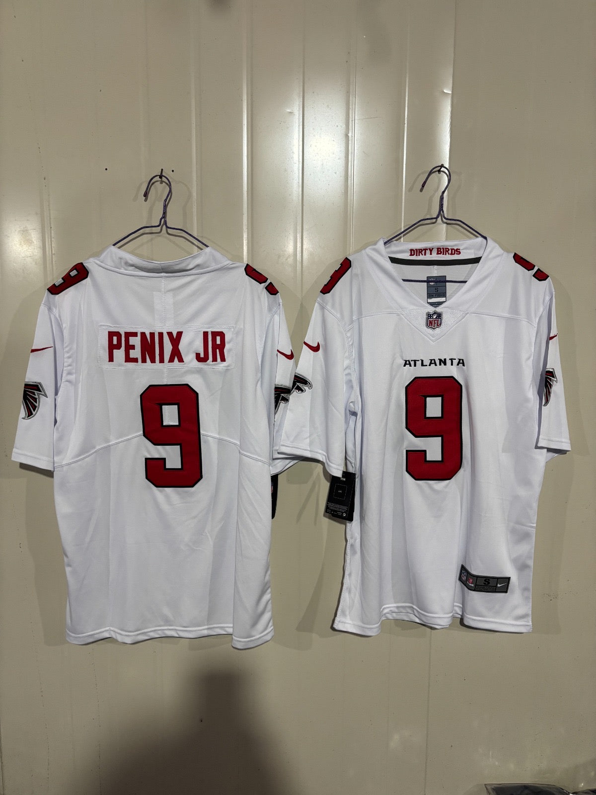 ATLANTA FALCONS MICHAEL PENIX WHITE JERSEY