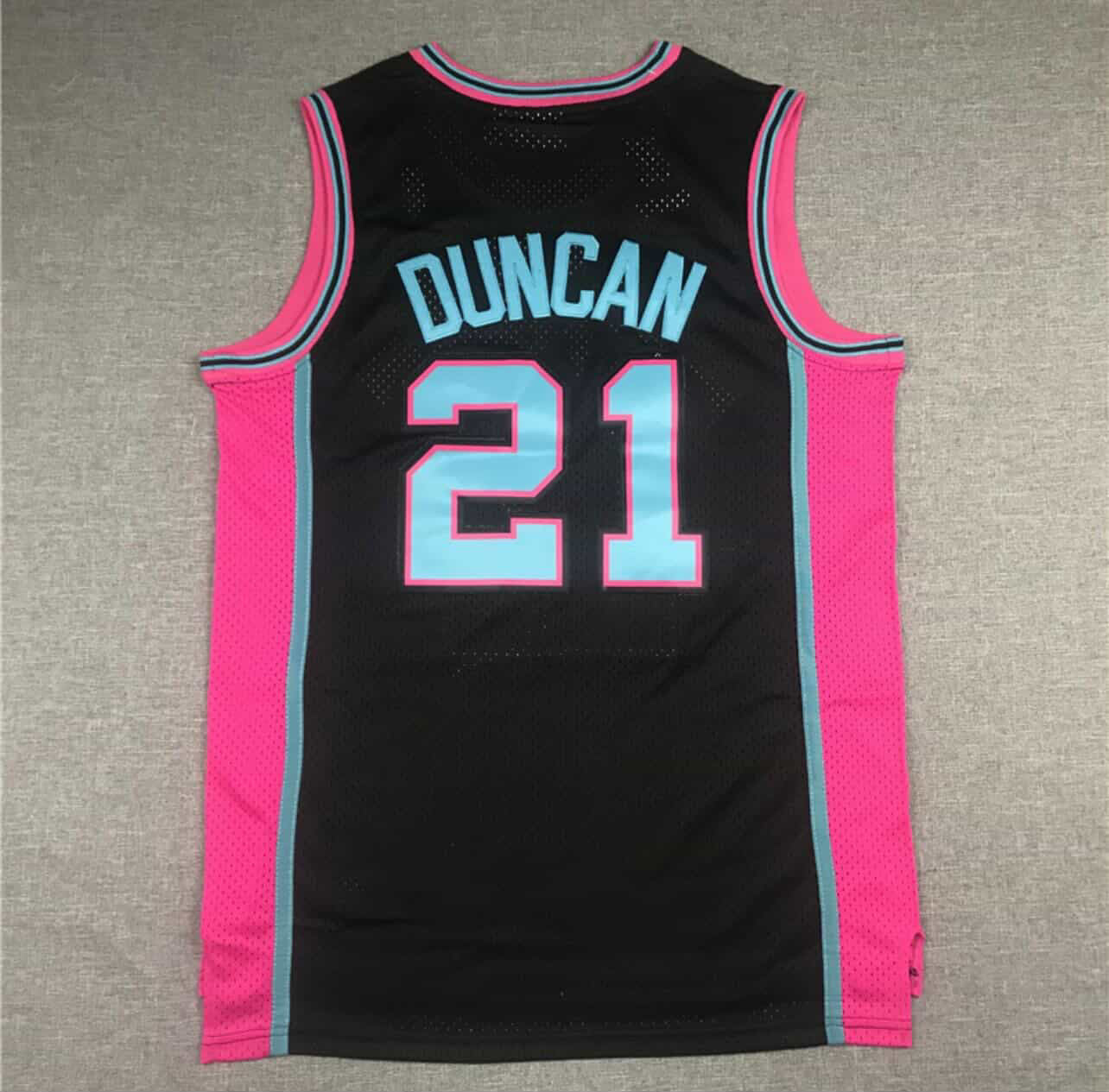 Tim Duncan San Antonio Spurs Basketball Jersey