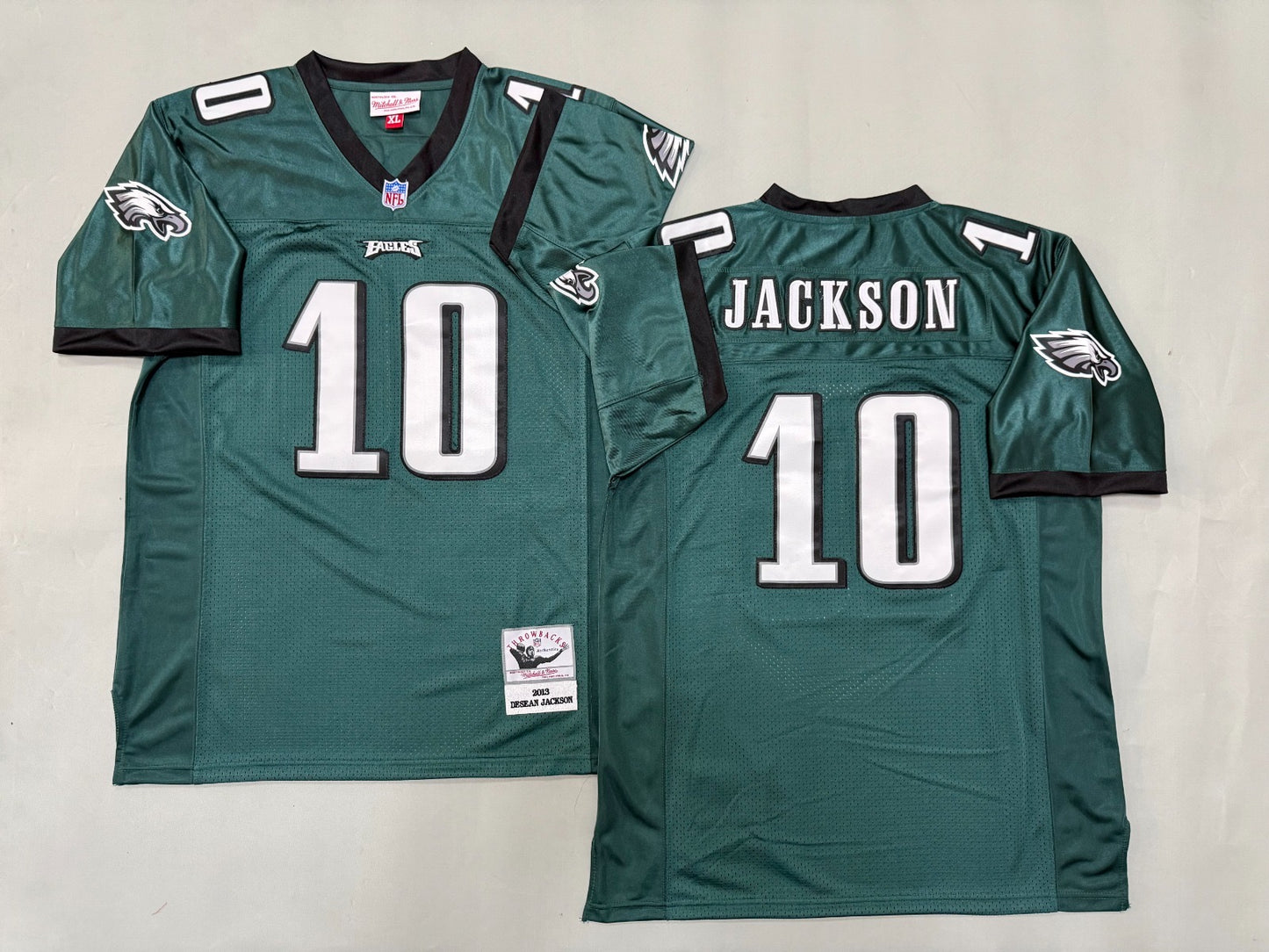 PHILIDELPHIA EAGLES DESEAN JACKSON VINTAGE GREEN JERSEY
