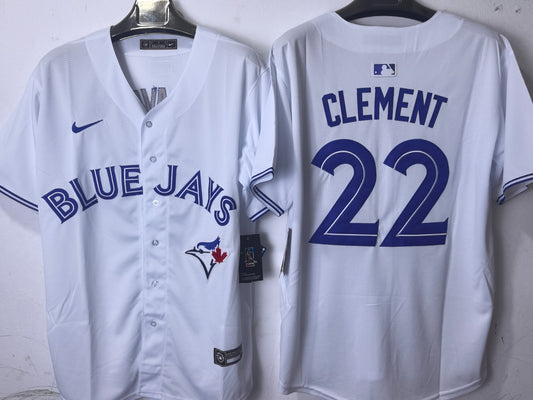 Toronto Blue Jays Ernie Clement White Jersey