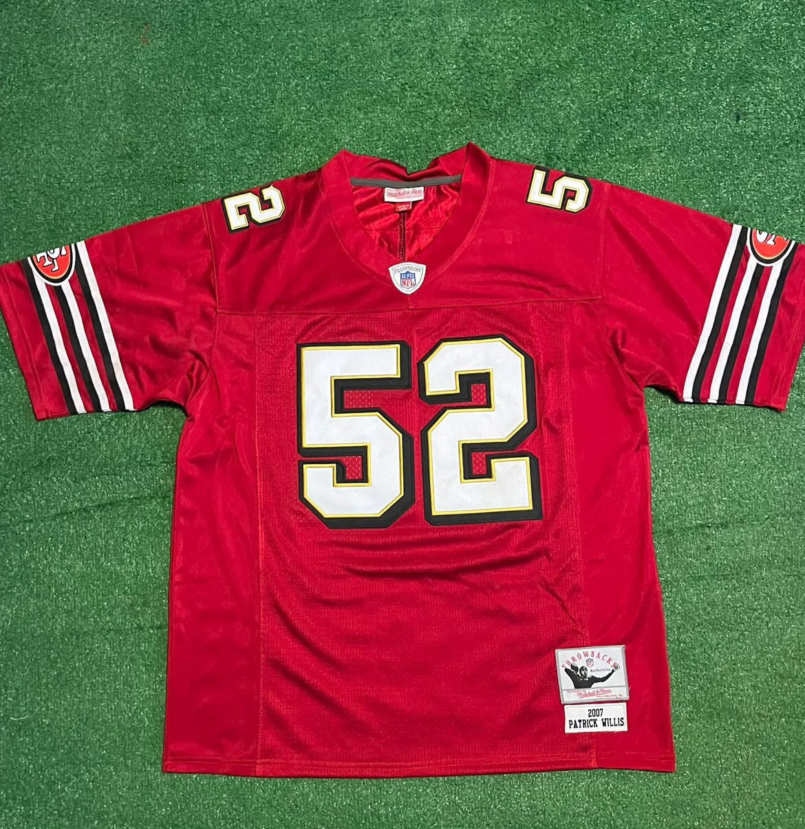 San Francisco 49ers Patrick Willis red jersey ￼