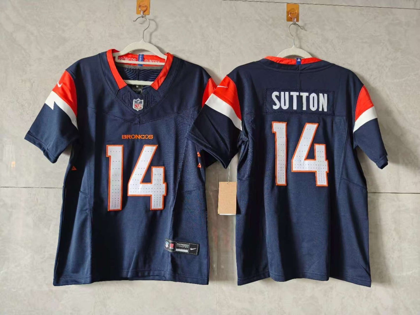 Denver Broncos Courtland Sutton Blue Jersey