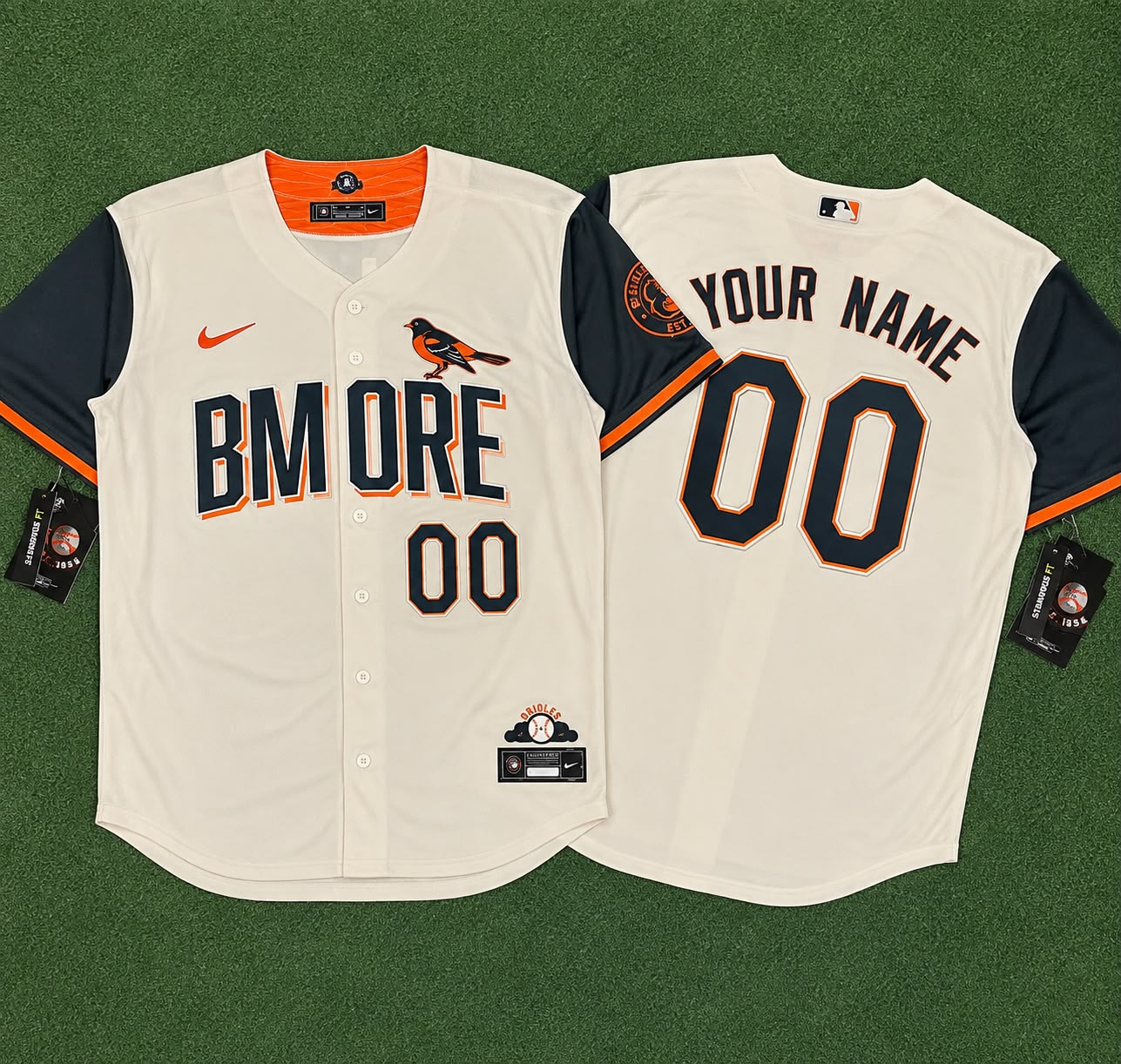 BALTIMORE ORIOLES CUSTOM CITY CONNECT JERSEY