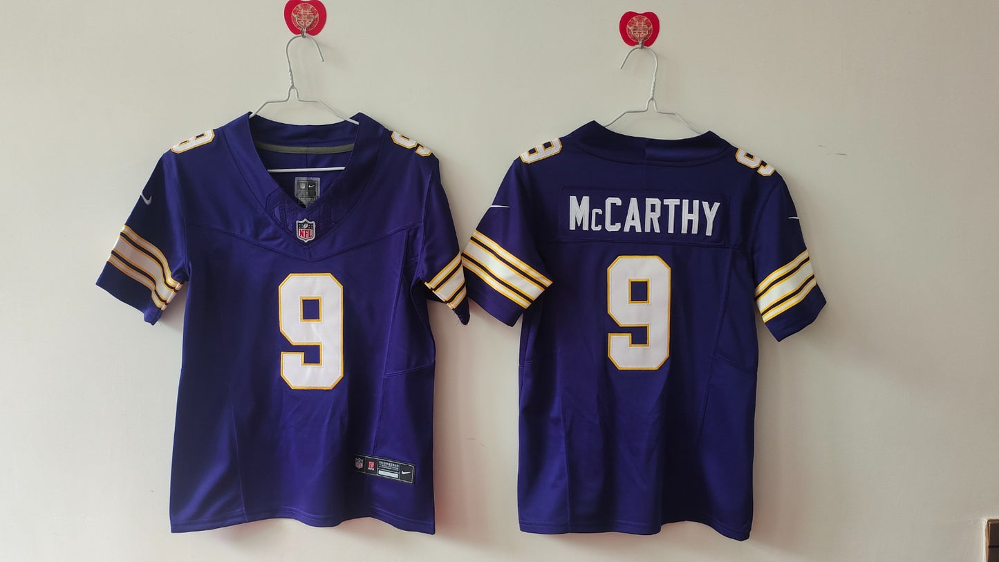 MINNESOTA VIKINGS JJ MCCARTHY ALTERNATE JERSEY