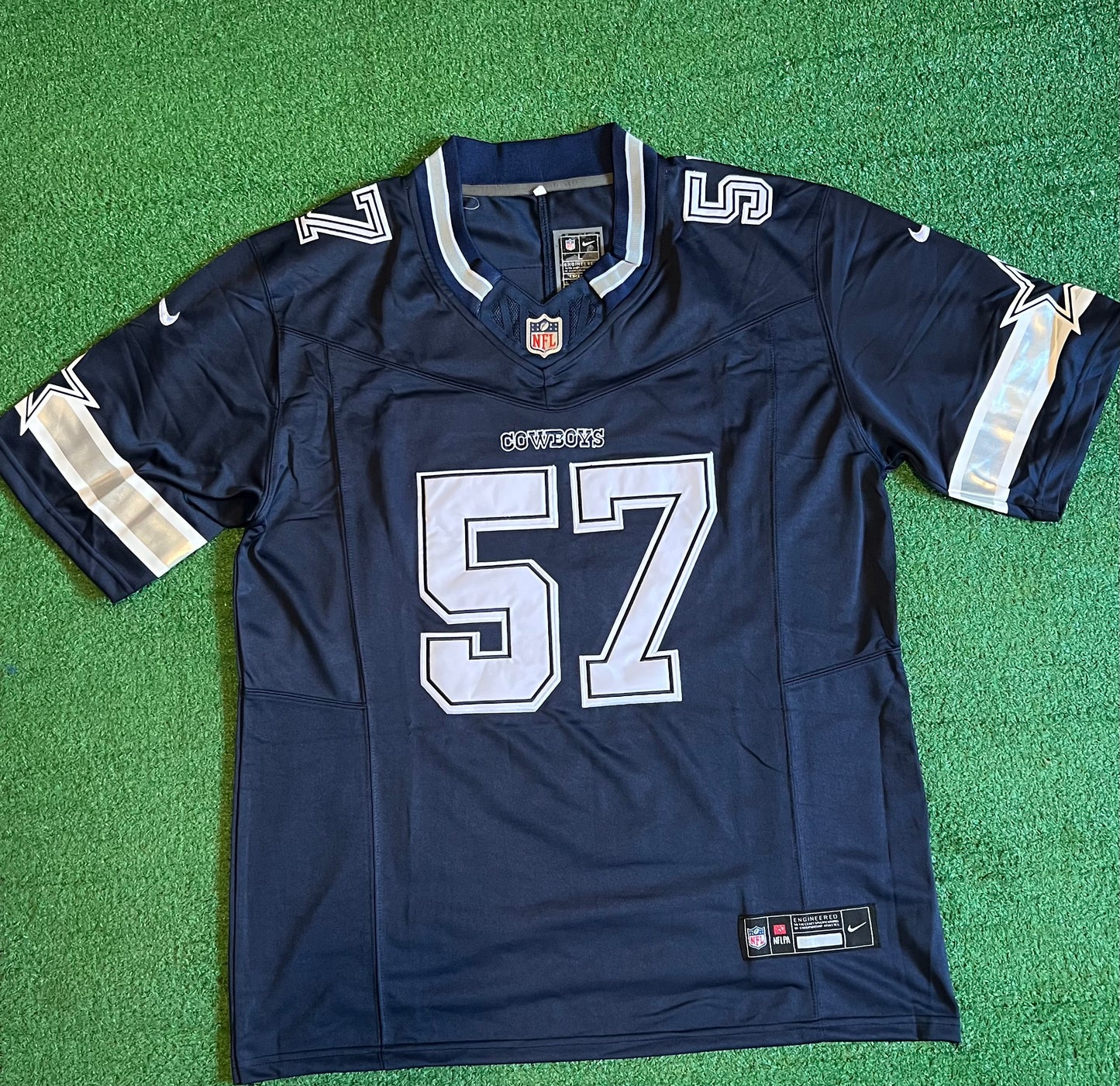DALLAS COWBOYS MALACHI LAWRENCE BLUE JERSEY