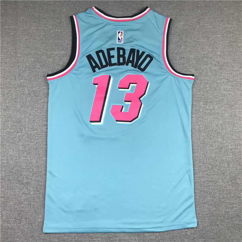 Bam Adebayo Miami Basketball Jersey