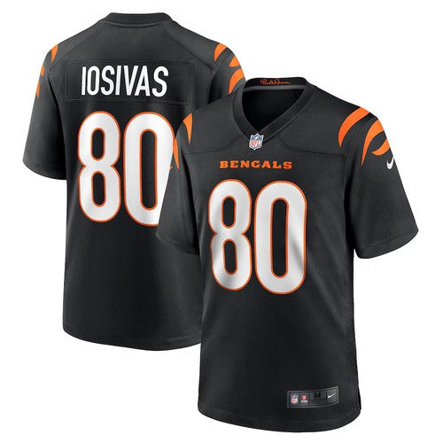 CINCINNATI BENGALS ANDREI LOSIVAS BLACK JERSEY