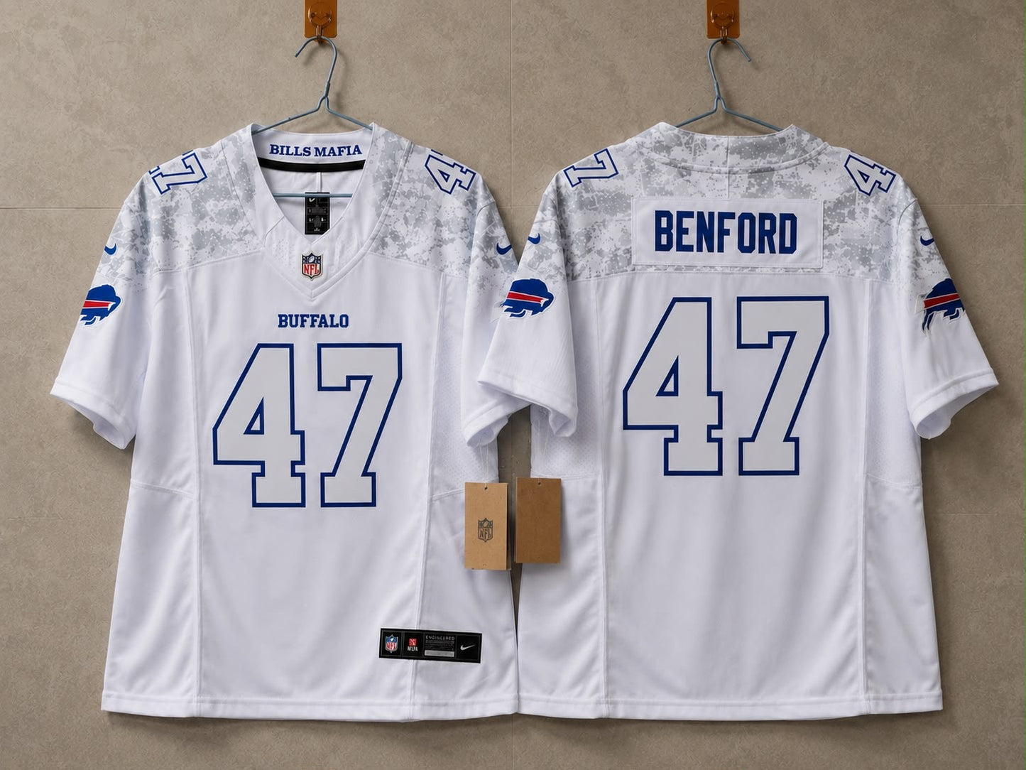 BUFFALO BILLS CHRISTIAN BENFORD RIVAL JERSEY
