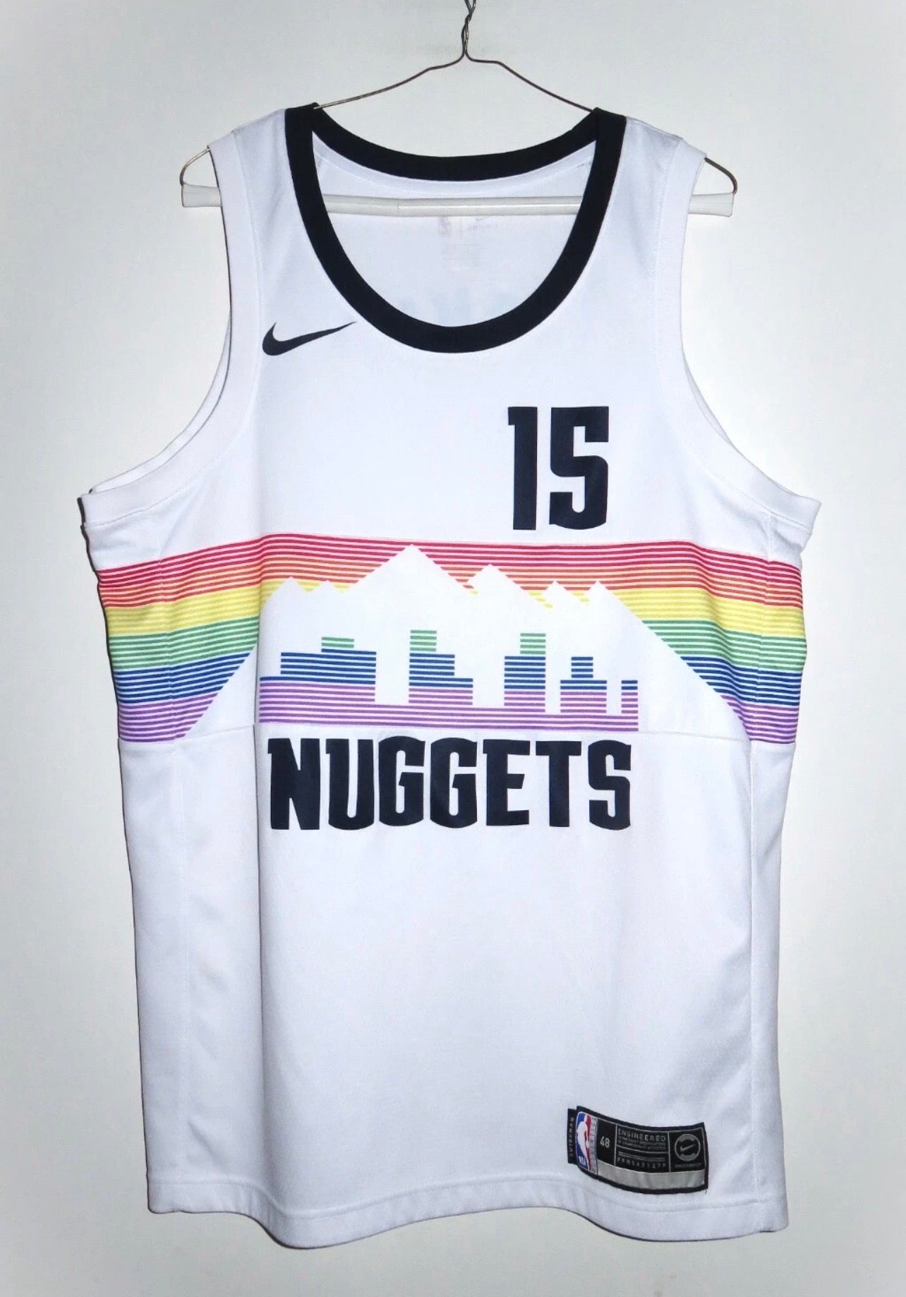 Denver Nuggets TY Lawson swingman jersey ￼