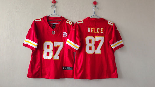 KANSAS CITY CHIEFS TRAVIS KELCE RED JERSEY