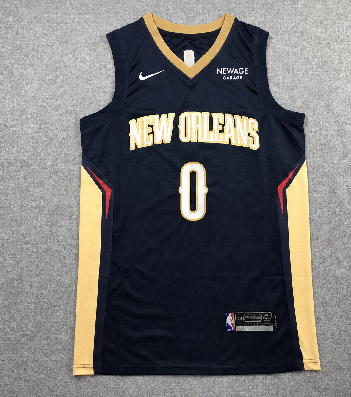 NEW ORLEANS PELICANS JEREMIAH FEARS BLUE JERSEY ￼