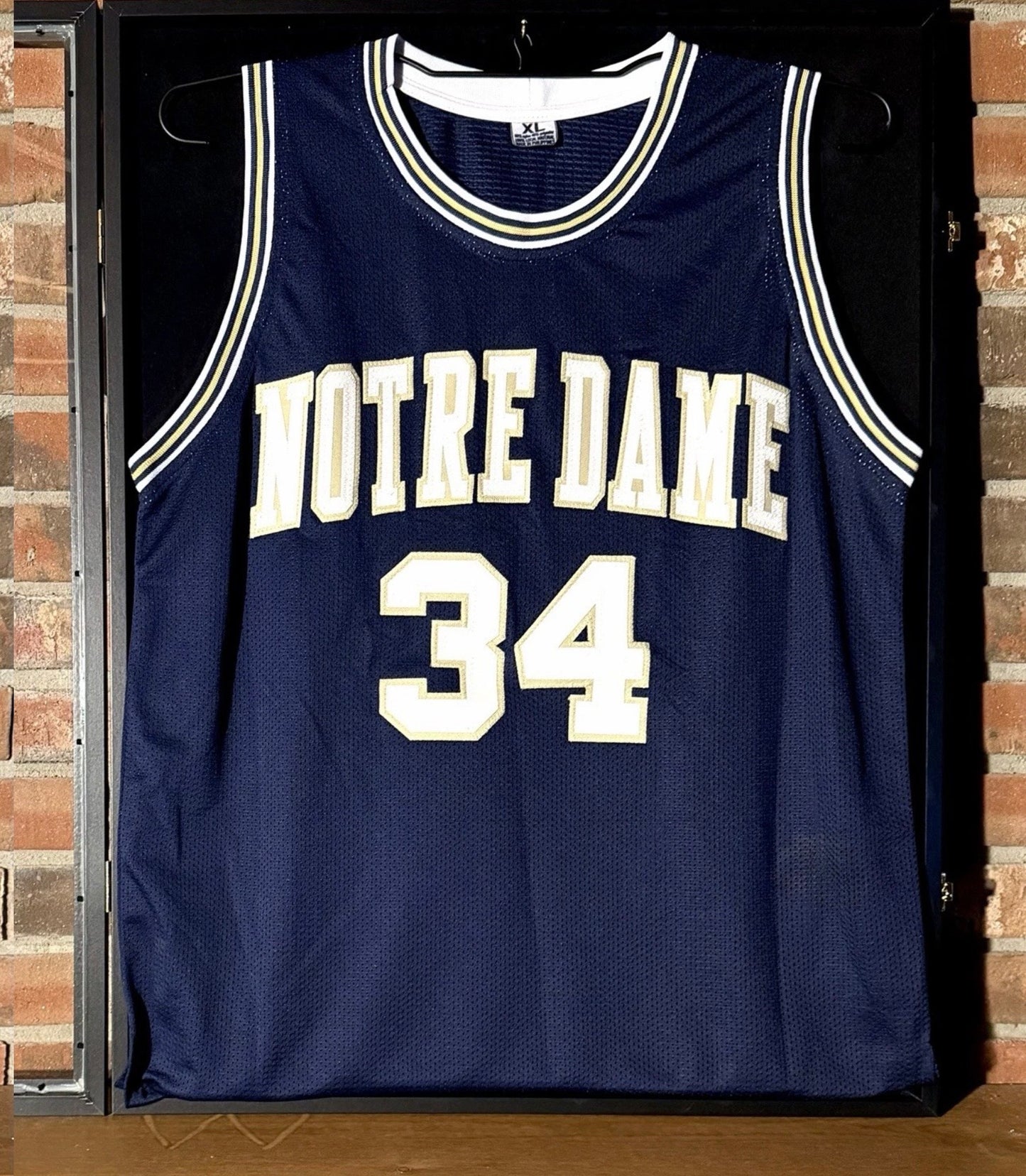 Notre Dame fighting Irish Austin Carr blue jersey no signature￼