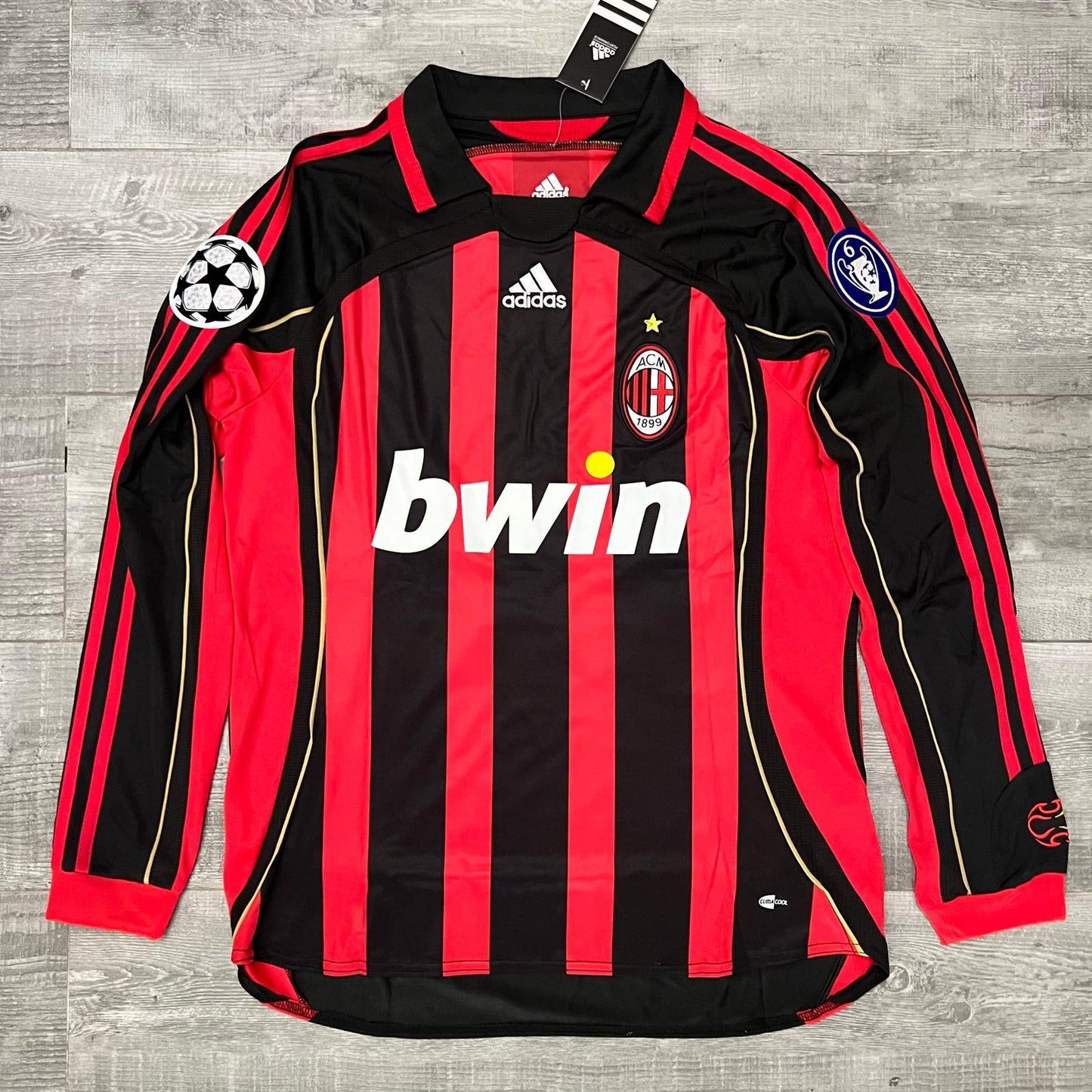 Ac Milan Kaka Red Longsleeve Jersey