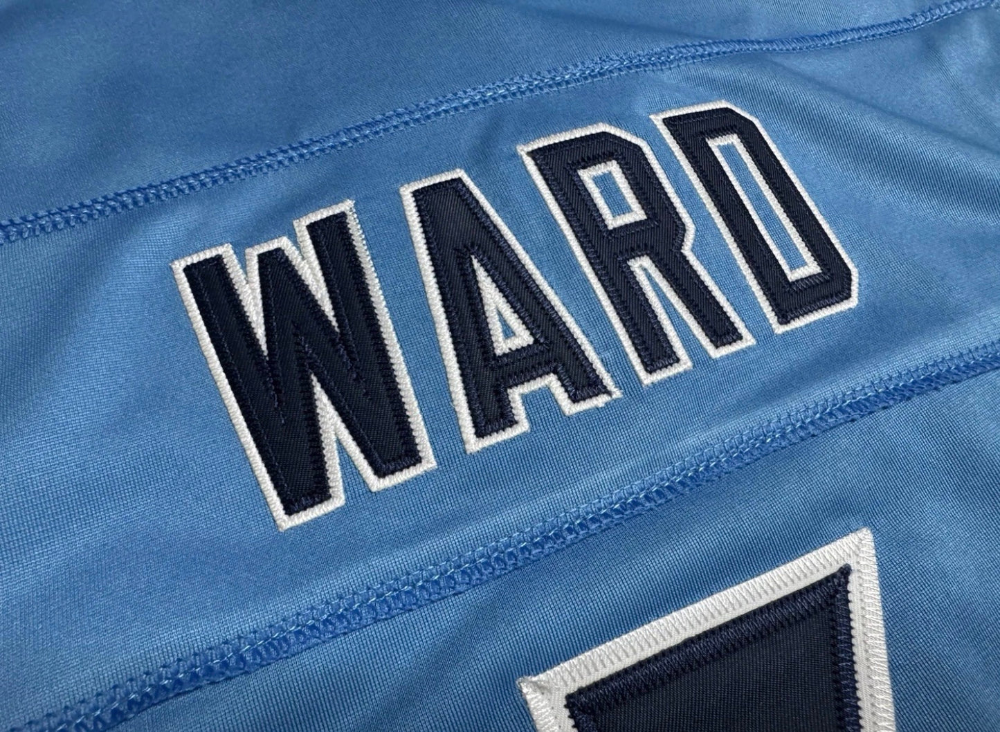 Tennessee Titans Cam Ward Blue Jersey