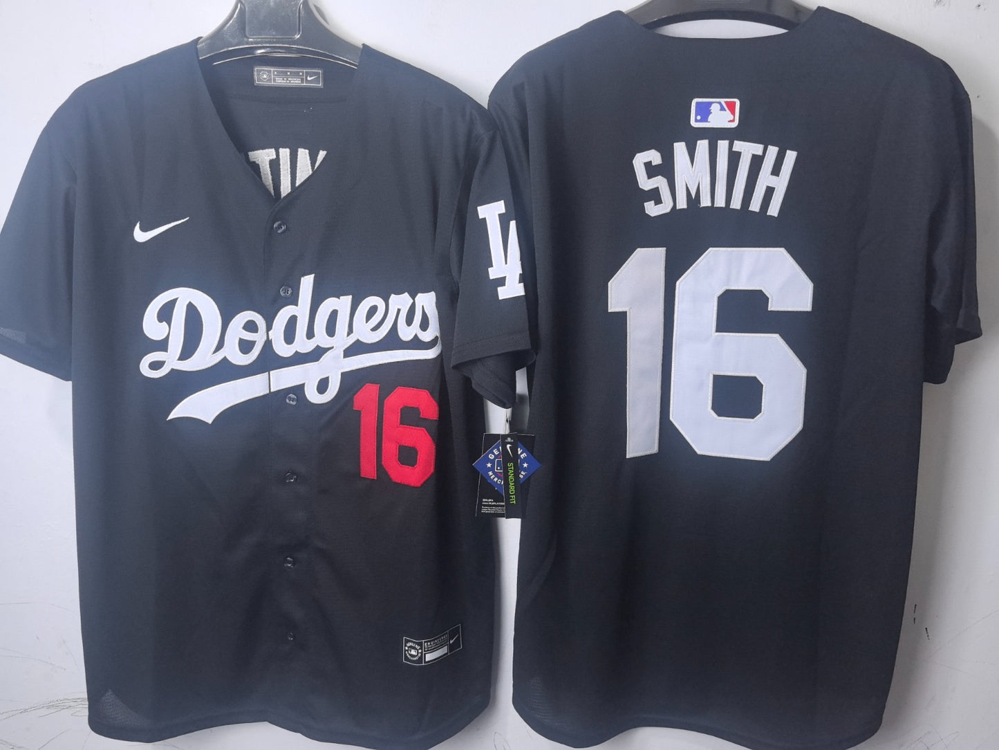 Los Angeles Dodgers Will Smith Black jersey
