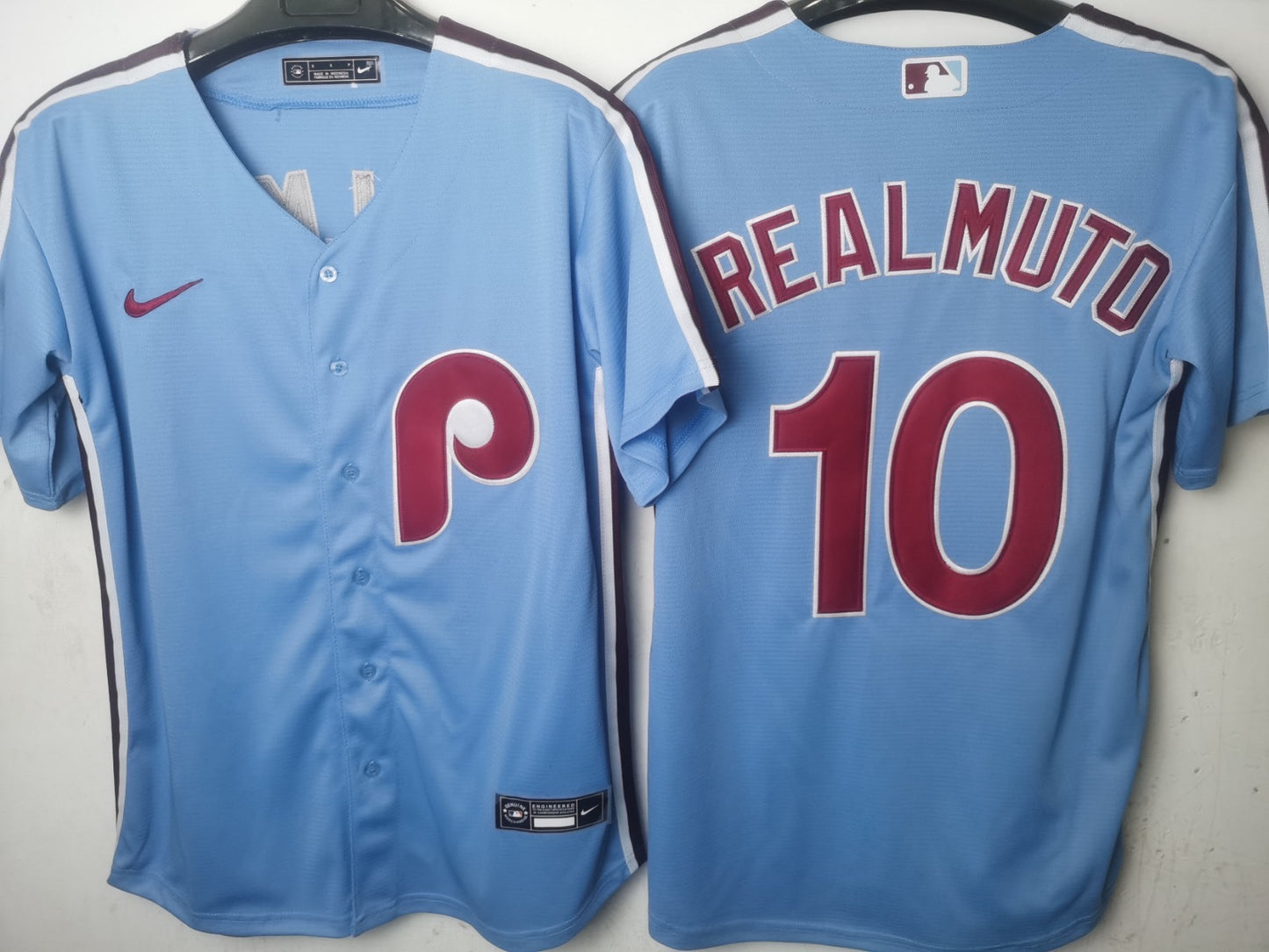 Philadelphia Phillies J.T Realmuto Blue Jersey