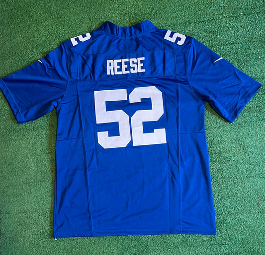 New York Giants Arvell Reese Blue Jersey