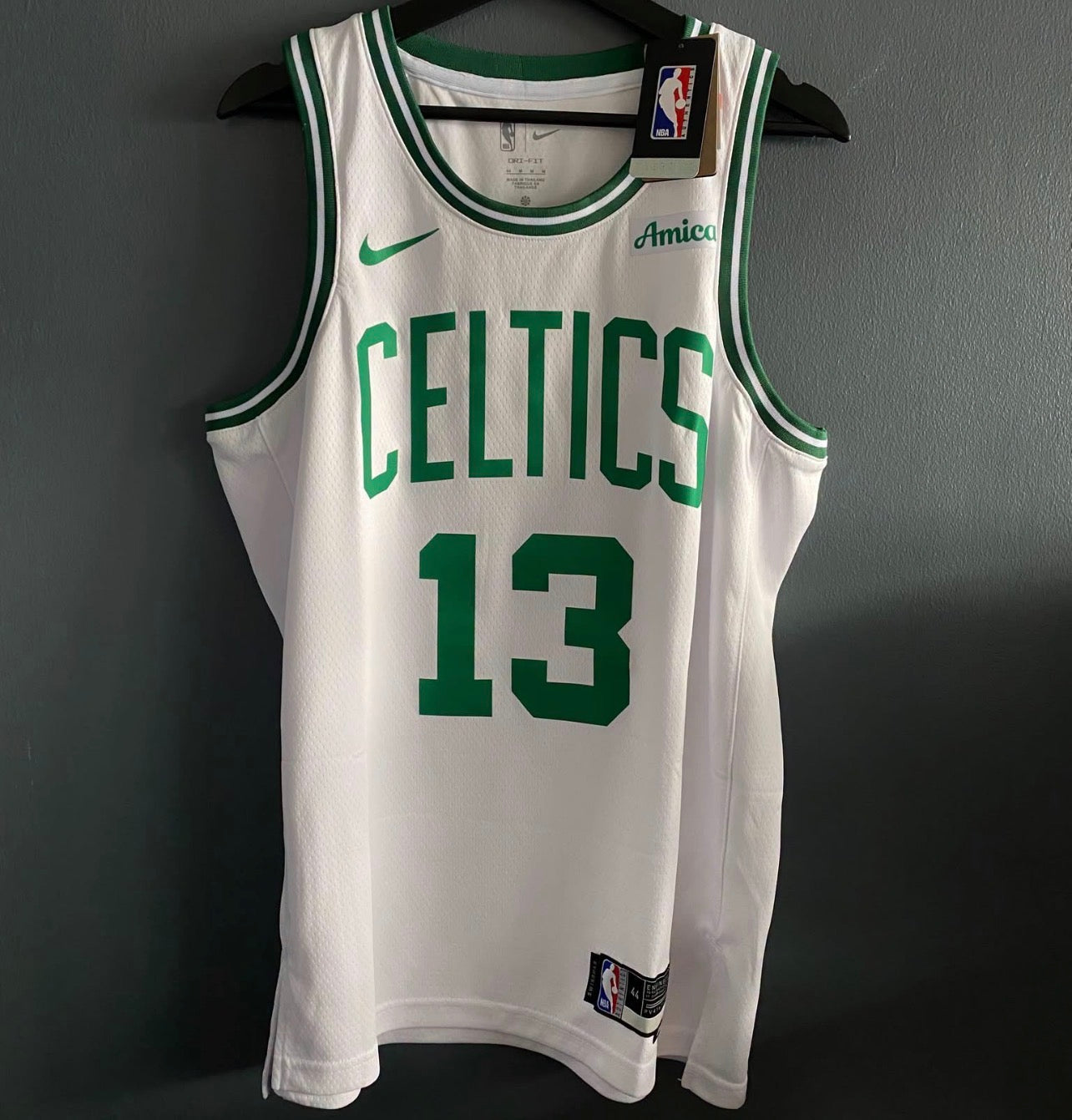 BOSTON CELTICS PAUL GEORGE WHITE JERSEY