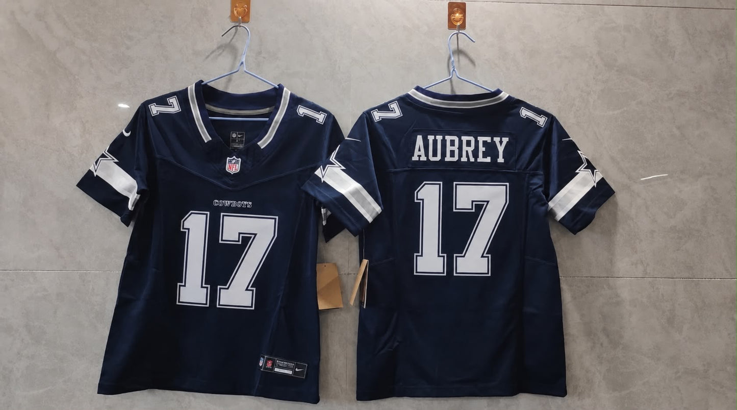 DALLAS COWBOYS BRANDON AUBREY BLUE JERSEY