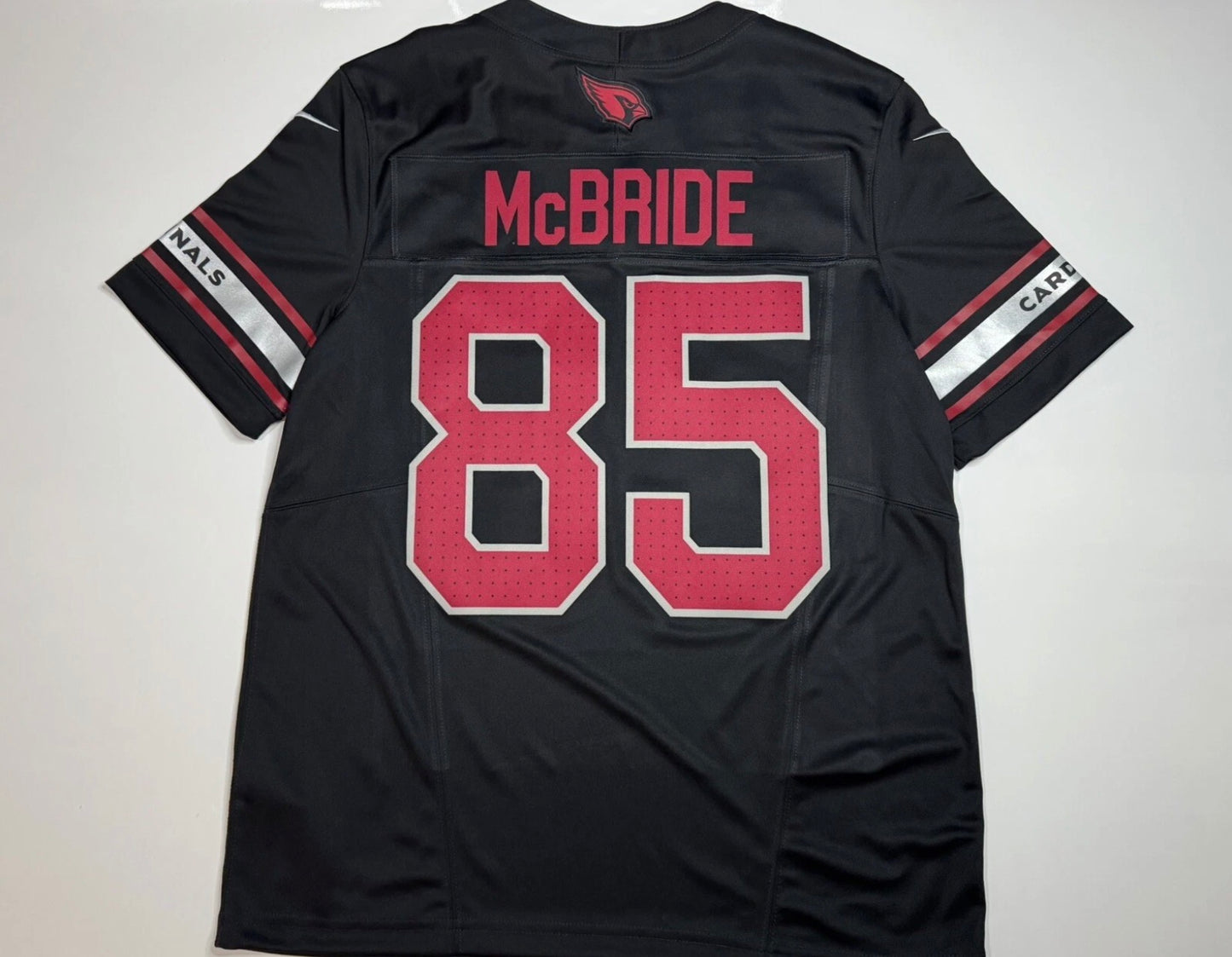 ARIZONA CARDINALS TREY MCBRIDE JR BLACK JERSEY