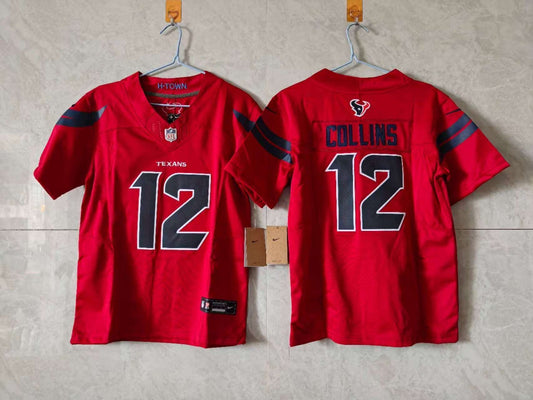 Houston Texans Nico Collins Red Jersey