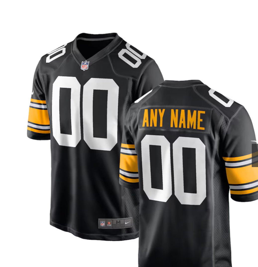 Pittsburgh Steelers Nike Alternate Custom Game Jersey - HOME