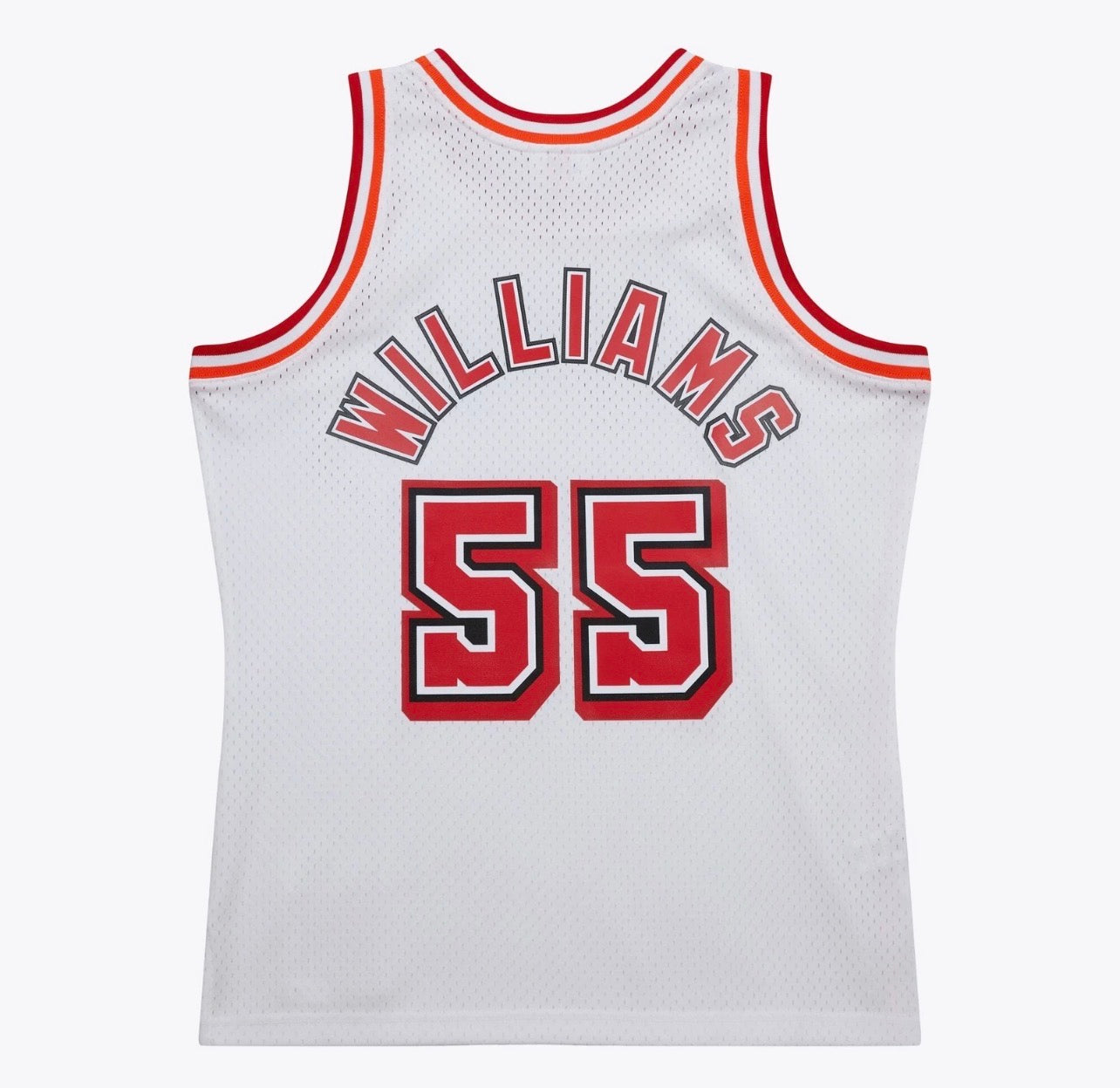 MIAMI HEAT JASON WILLIAMS WHITE VINTAGE JERSEY