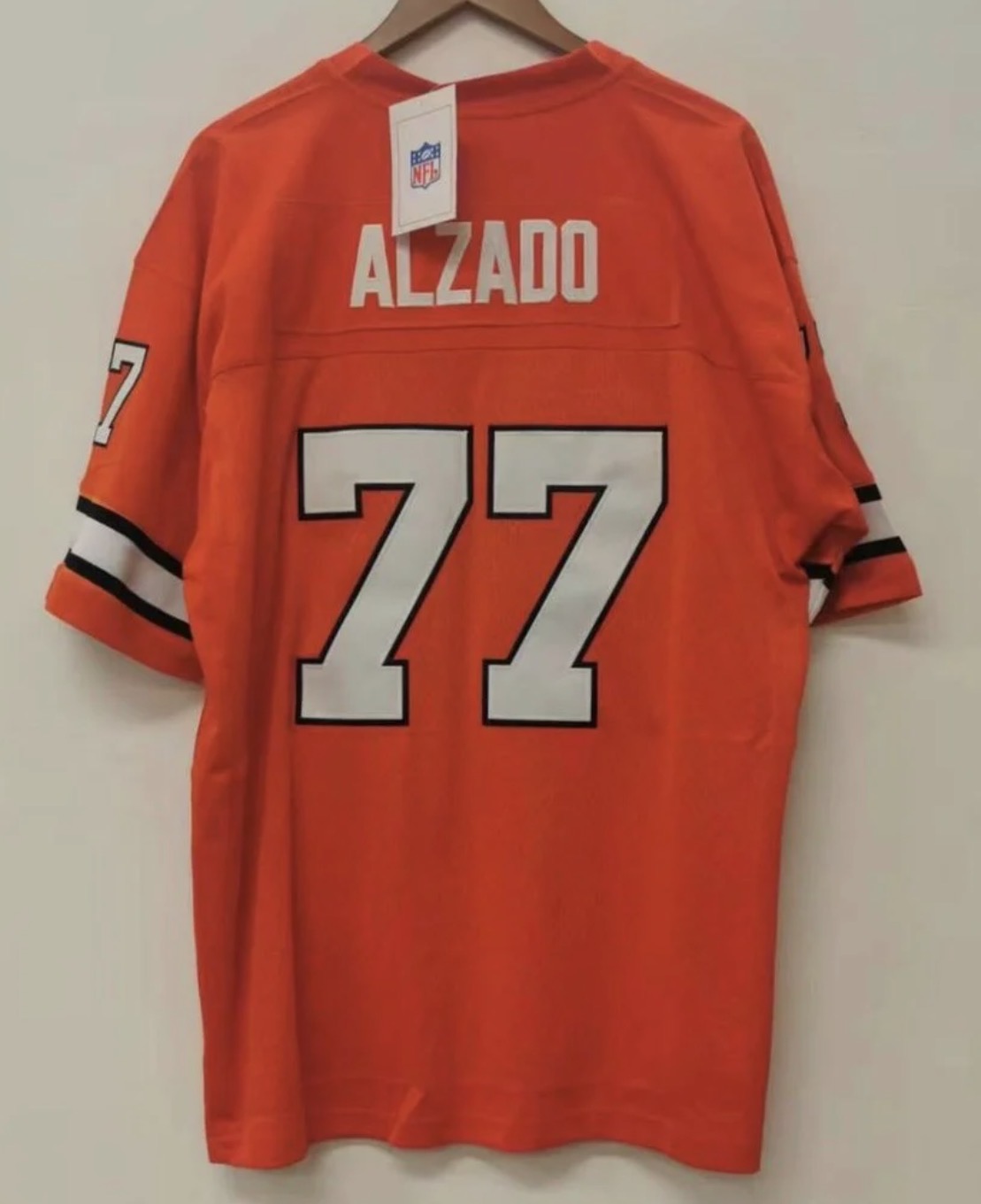 DENVER BRONCOS LYLE ALZADO ORANGE VINTAGE JERSEY