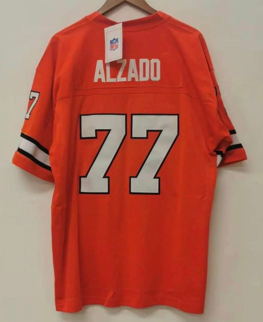 DENVER BRONCOS LYLE ALZADO ORANGE VINTAGE JERSEY