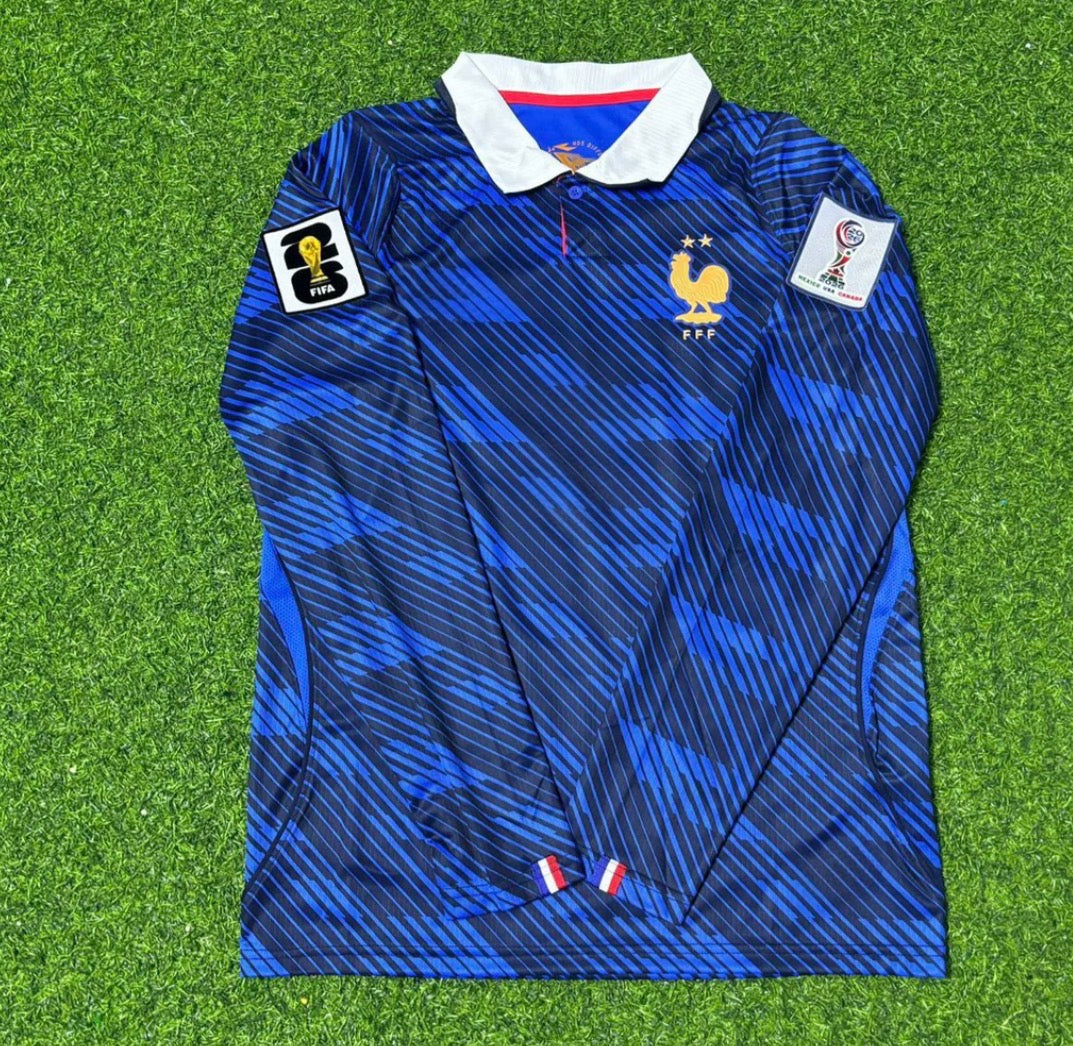 2026 WORLD CUP OUSMANE DEMBELE TEAM FRANCE BLUE JERSEY