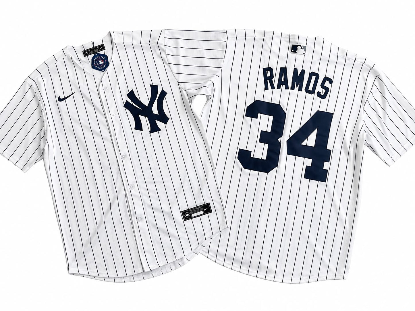NEW YORK YANKEES HELIOT RAMOS WHITE JERSEY