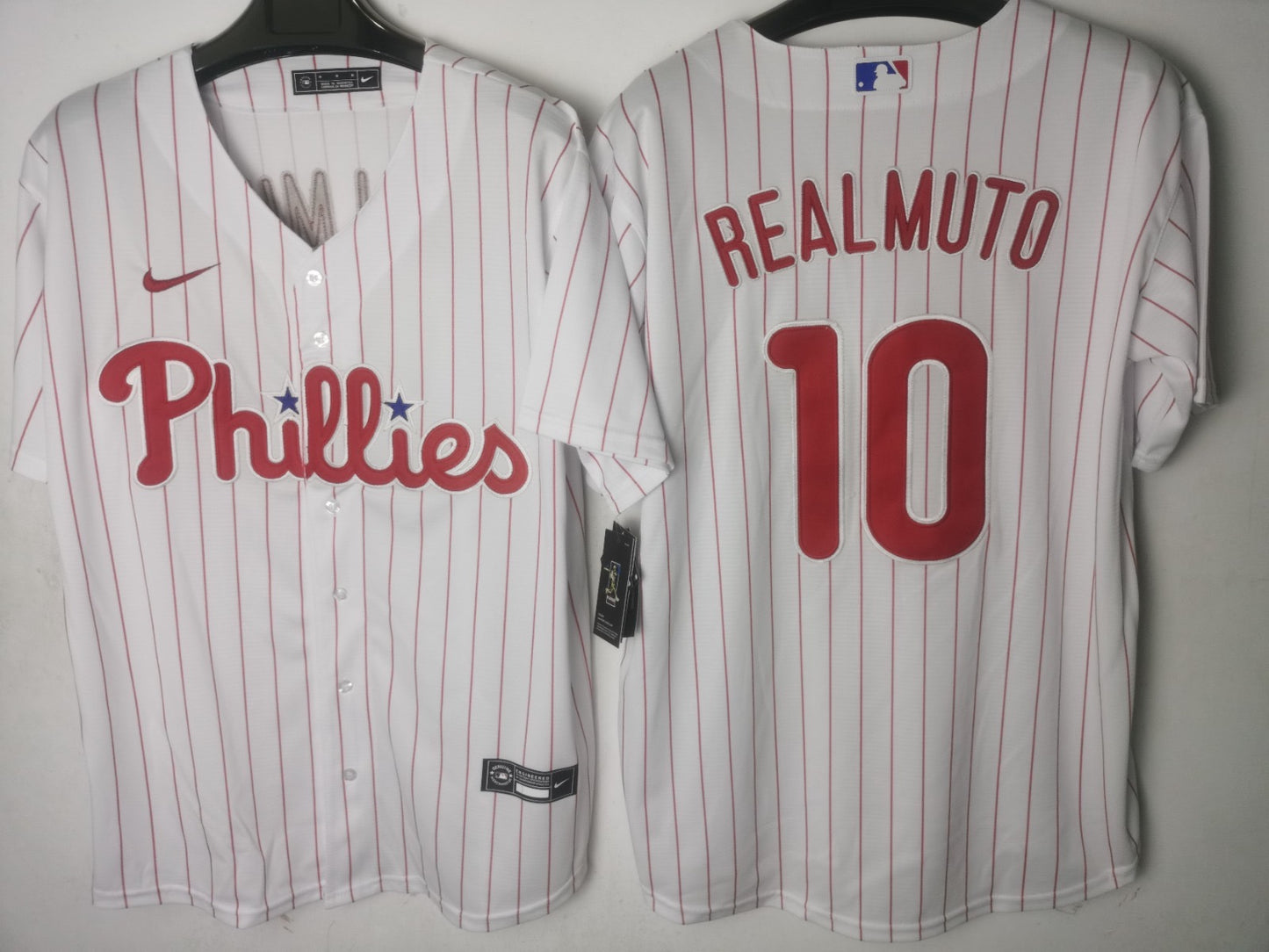 Philadelphia Phillies J.T. Realmuto White Jersey