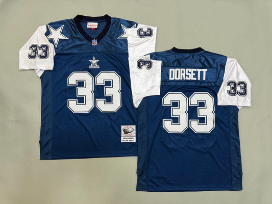 DALLAS COWBOYS TONY DORSETT BLUE VINTAGE JERSEY