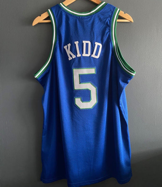 DALLAS MAVERICKS JASON KIDD BLUE JERSEY