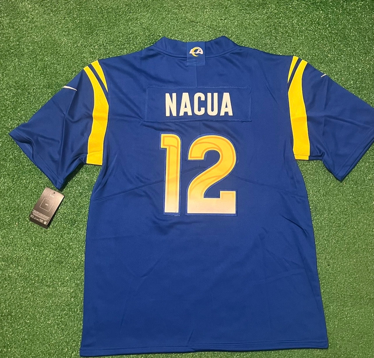 Los Angeles Rams Puka Nacua Blue Jersey ￼￼